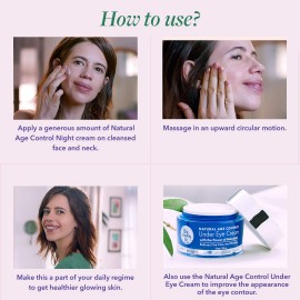 The Moms Co. Natural Age Control Night Cream - 50gm