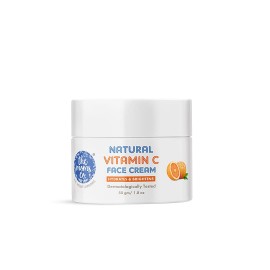 The Moms Co. Vitamin C Face Cream, 50gm | Hydrates & Brightens | Dermatologically Tested Product