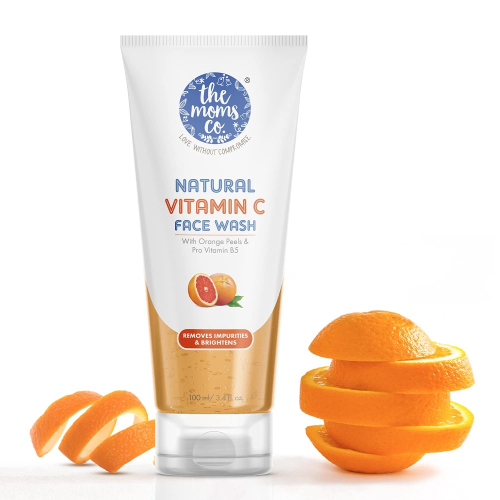 The Moms Co. Natural Vitamin C Face Wash - 100ml The Moms Co. Natural Vitamin C Face Wash - 100ml