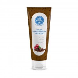 The Moms Co. Natural Cranberry Coffee Face Scrub  - 75gm