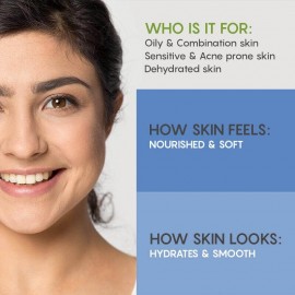 The Moms Co. Natural Green Tea Night Gel - 50gm