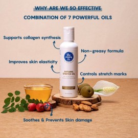 The Moms Co. Natural Stretch Oil With Mono Cartons - 100ML