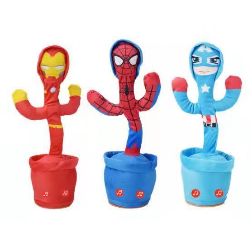 Spiderman -Avenger Dancing Cactus Toy