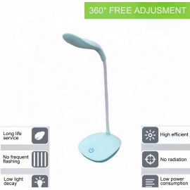 Rechargeable Reading Eye Lamp Study Lamp (color-white,blue,pink)