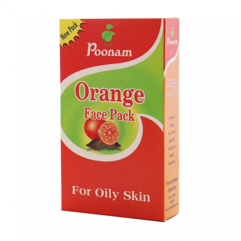 Poonam Orange Face Pack - 50 Gms