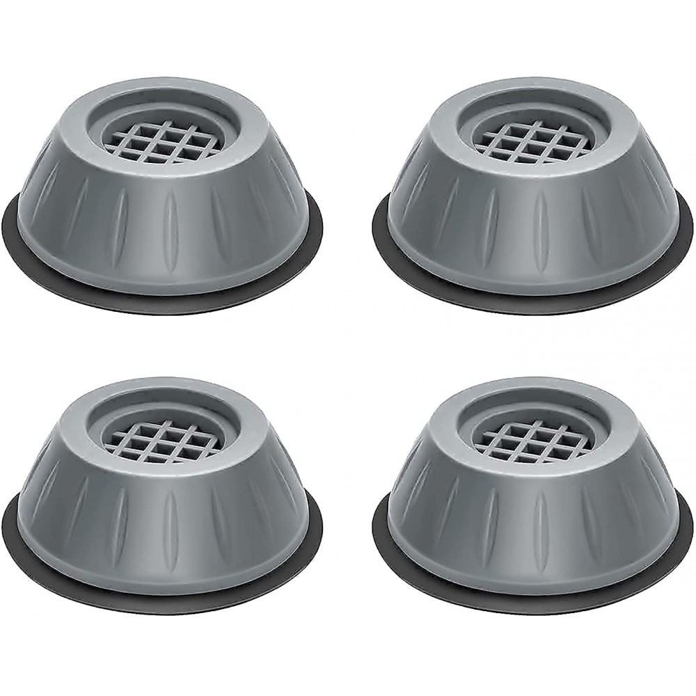4 Pcs Washing Machine Stand | Anti-Vibration Pads - Small