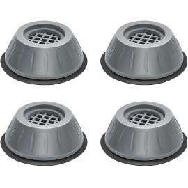 4 Pcs Washing Machine Stand | Anti-Vibration Pads - Small