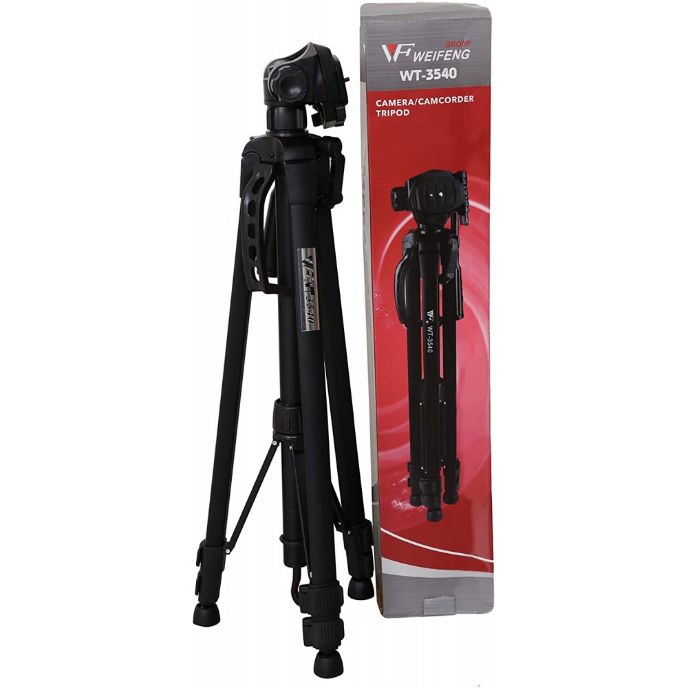 Weifeng WT3540 Lightweight Sturdy Compact Tripod - Black Weifeng WT3540 Lightweight Sturdy Compact Tripod - Black
