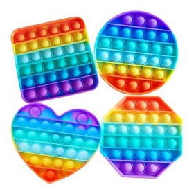Push Pop Pop Bubble Fidget Sensory Toy Stress Reliever-1 Pcs