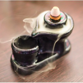 Shiva Linga Smoke Fountain