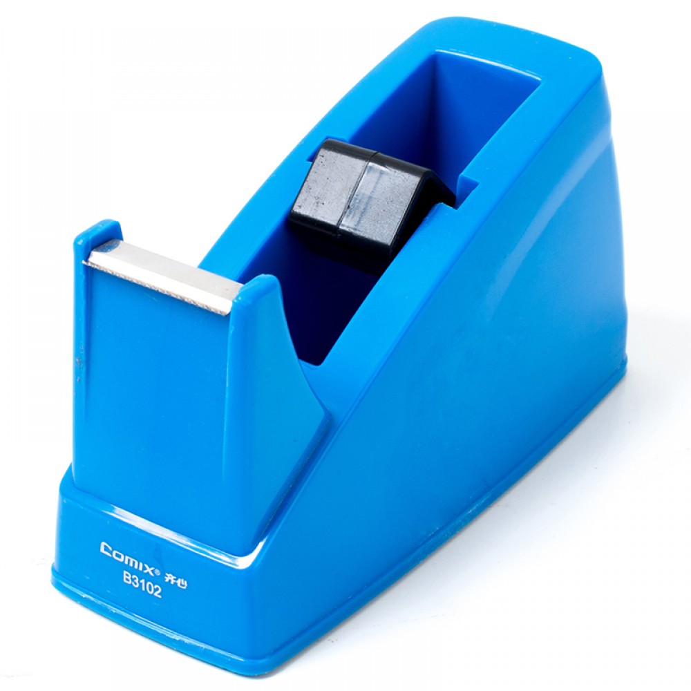 Comix Office Tape Dispenser | Blue | 24 mm Comix Office Tape Dispenser | Blue | 24 mm