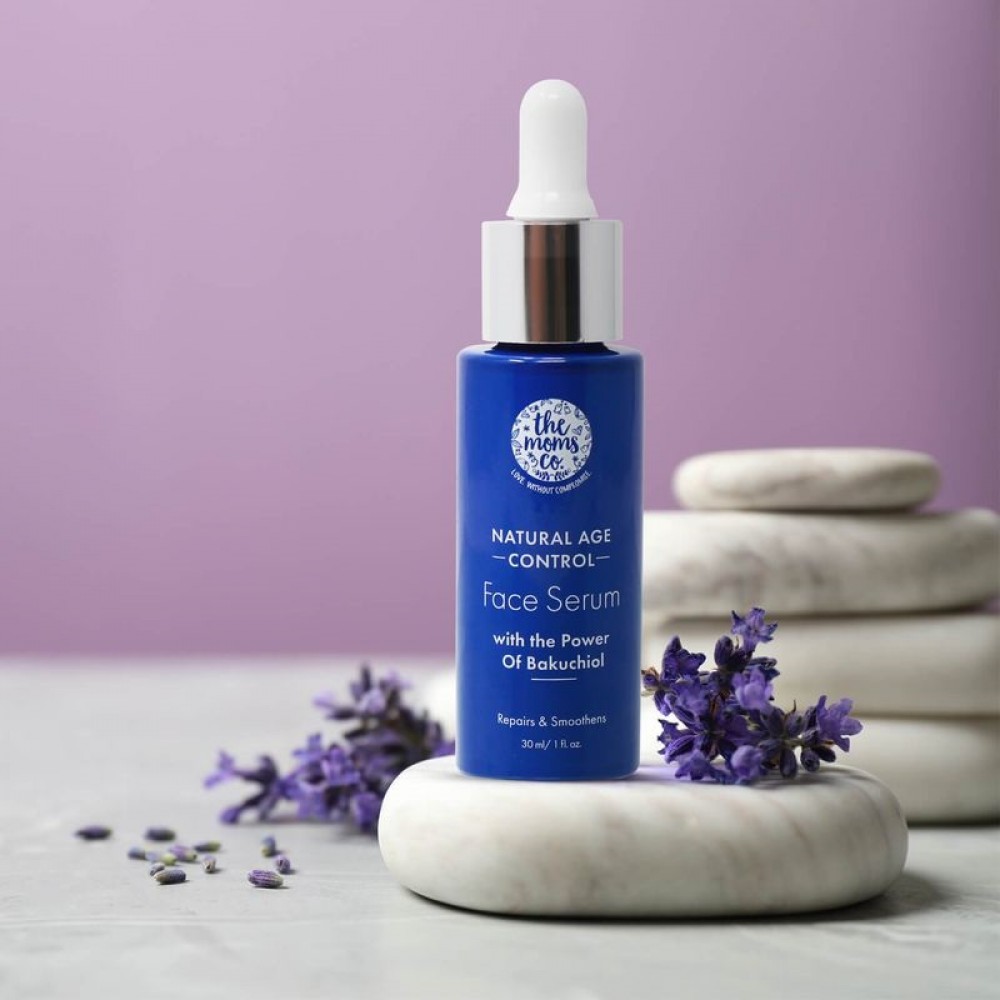 The Moms Co. Natural Age Control Face Serum -30 ml |Reduces Fine Lines & Wrinkles