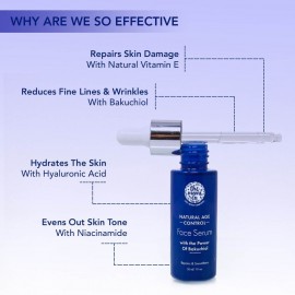The Moms Co. Natural Age Control Face Serum -30 ml |Reduces Fine Lines & Wrinkles