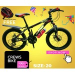 Crews Mountain Bike 26-inch With Free Helmet Worth Rs. 2000 Crews Mountain Bike 26-inch With Free Helmet Worth Rs. 2000