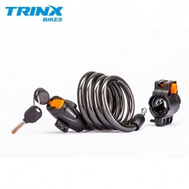 Trinx Key Lock for All Cycles - 1Meter