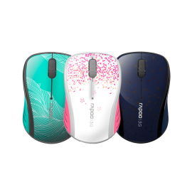 Rapoo 3100P 5G Wireless Optical Mouse Blue/ Green/ White