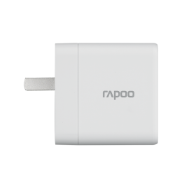 Rapoo Pa65 GaN 65 Watts USB Type-C +USB Wall Charger Rapoo Pa65 GaN 65 Watts USB Type-C +USB Wall Charger