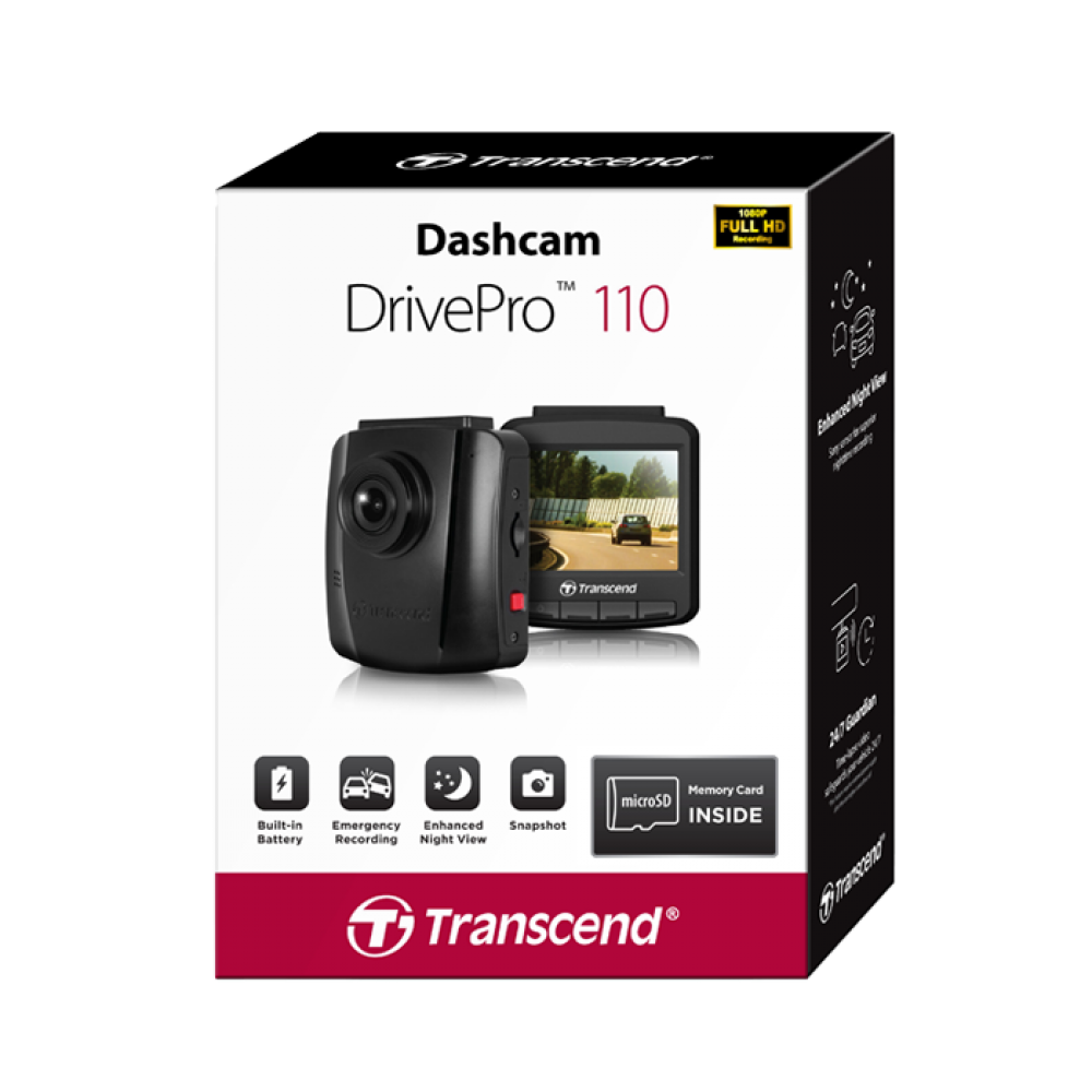 Car Video Recorder - Drive Pro 110 - 1080P Car Video Recorder - Drive Pro 110 - 1080P