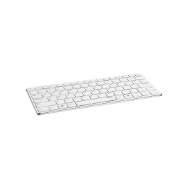 Rapoo E6350 Bluetooth Keyboard, White - Works Great with iPAD