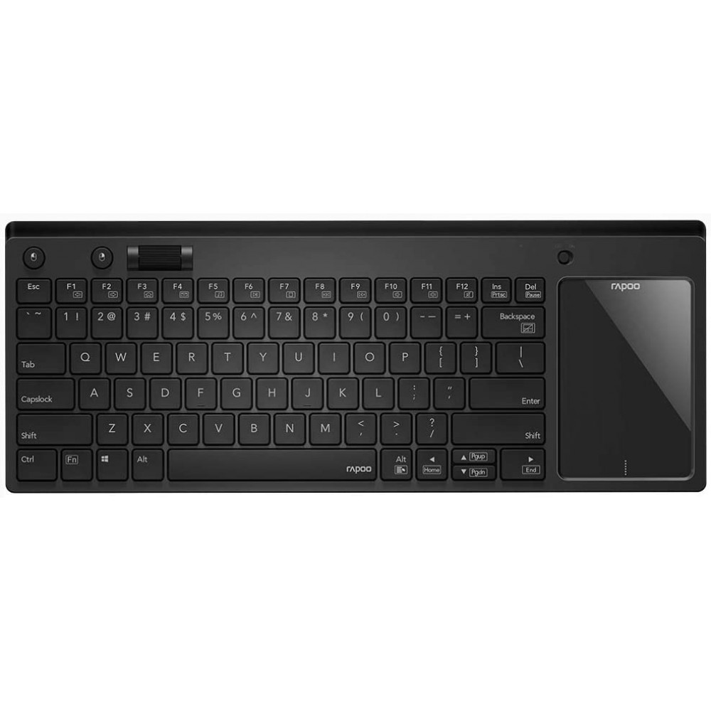 RAPOO K2800 KEYBOARD WITH TOUCHPAD WIRELESS BLACK RAPOO K2800 KEYBOARD WITH TOUCHPAD WIRELESS BLACK