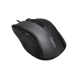 Rapoo N300 - Black Optical Mouse