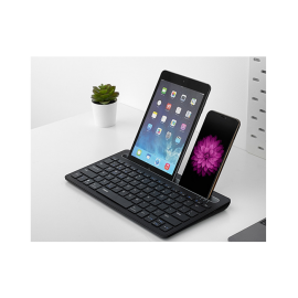RAPOO XK100 US-Black Bluetooth Keyboard with Tablet Stand RAPOO XK100 US-Black Bluetooth Keyboard with Tablet Stand