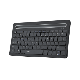 RAPOO XK100 US-Black Bluetooth Keyboard with Tablet Stand