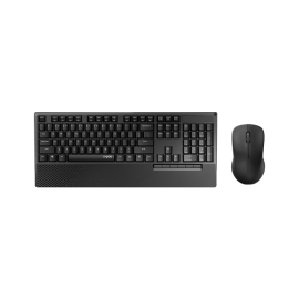 Rapoo 1960 Wireless Optical Mouse & Keyboard Spill Resistance Multimedia Hotkeys 1000DPI Black Rapoo 1960 Wireless Optical Mouse & Keyboard Spill Resistance Multimedia Hotkeys 1000DPI Black