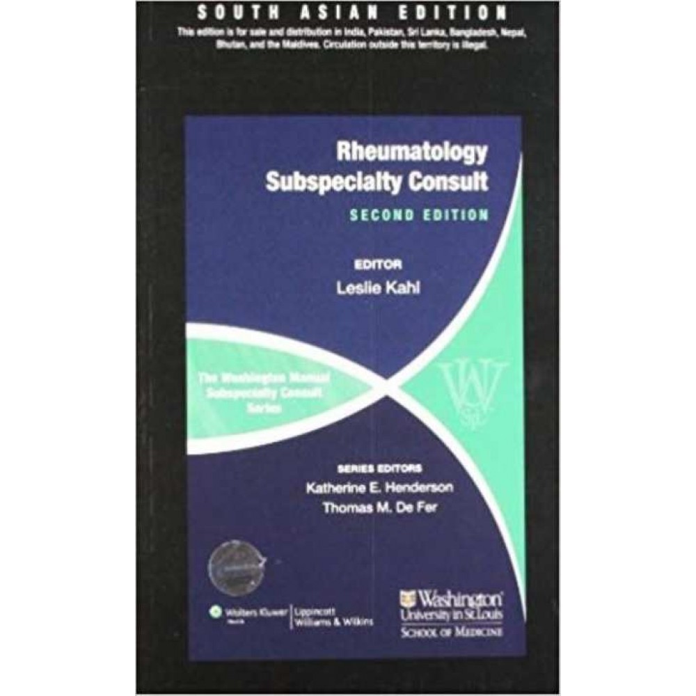 Manual Rheumatology Subspecialty Consult by Leslie Kahl Manual Rheumatology Subspecialty Consult by Leslie Kahl