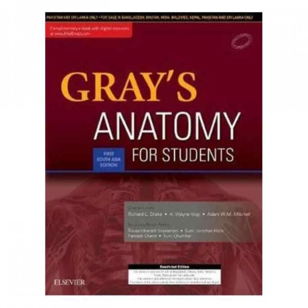 Gray’s Anatomy For Students by  Raveendranath Veeramani | First South Asia Edition  Gray’s Anatomy For Students by  Raveendranath Veeramani | First South Asia Edition