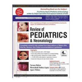 Review Of Pediatrics & Neonatology by Taruna Mehra | Includes DVD-ROM 