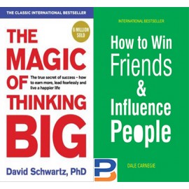 Combo Set of The Magic of Thinking Big and How to Win Friends and Influence People