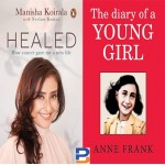 Combo Set of Healed and The Diary of A Young Girl Combo Set of Healed and The Diary of A Young Girl