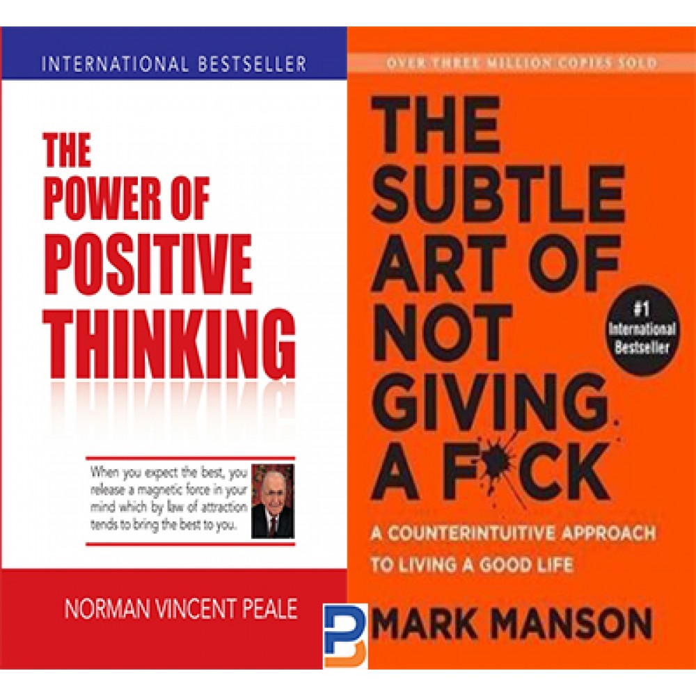 Combo Set of The Power Of Positive Thinking and The Subtle Art of Not Giving a F*ck Combo Set of The Power Of Positive Thinking and The Subtle Art of Not Giving a F*ck