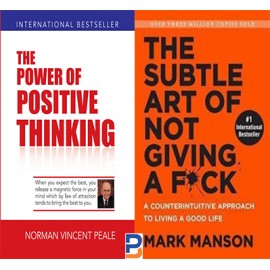 Combo Set of The Power Of Positive Thinking and The Subtle Art of Not Giving a F*ck