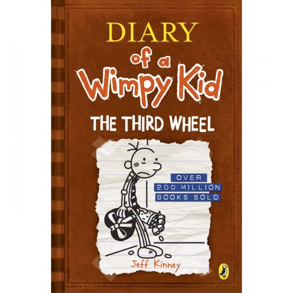 Diary Of A Wimpy Kid The Third Wheel By Jeffrey Patrick Kinney