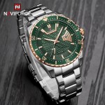 Naviforce NF9191 Classic Stainless Steel Luminous Analog Casual Watch for Men Naviforce NF9191 Classic Stainless Steel Luminous Analog Casual Watch for Men