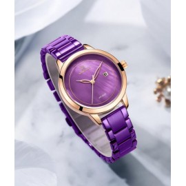 Women’s Wedding Party Wear Watch Naviforce NF5008 Stainless Steel
