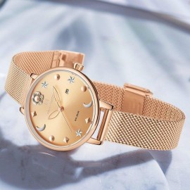 NAVIFORCE NF5009 Date Function Analog Stylish Elegant Quartz Casual Quartz Steel Watch