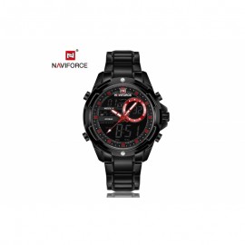 NAVIFORCE NF9120 Luxury Men's Stainless Steel Quartz Wrist Watch Analog Date Clock Watch