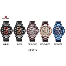 NAVIFORCE NF9149 Day Date Function Luxury Chronograph Steel Watch NAVIFORCE NF9149 Day Date Function Luxury Chronograph Steel Watch