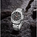NAVIFORCE NF9161 Mens Stainless Steel Waterproof Watches Casual Fashion Multifunctional Day Date Analog Quartz Wristwatch NAVIFORCE NF9161 Mens Stainless Steel Waterproof Watches Casual Fashion Multifunctional Day Date Analog Quartz Wristwatch