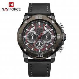 Naviforce NF9175 Stainless Steel Chronograph Watch For Men - Silver Naviforce NF9175 Stainless Steel Chronograph Watch For Men - Silver
