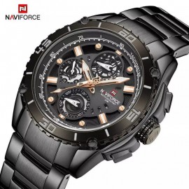 Naviforce NF9179 Luxury Brand Full Stainless Steel Watch For Men 
