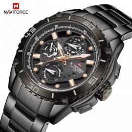 Naviforce NF9179 Luxury Brand Full Stainless Steel Watch For Men