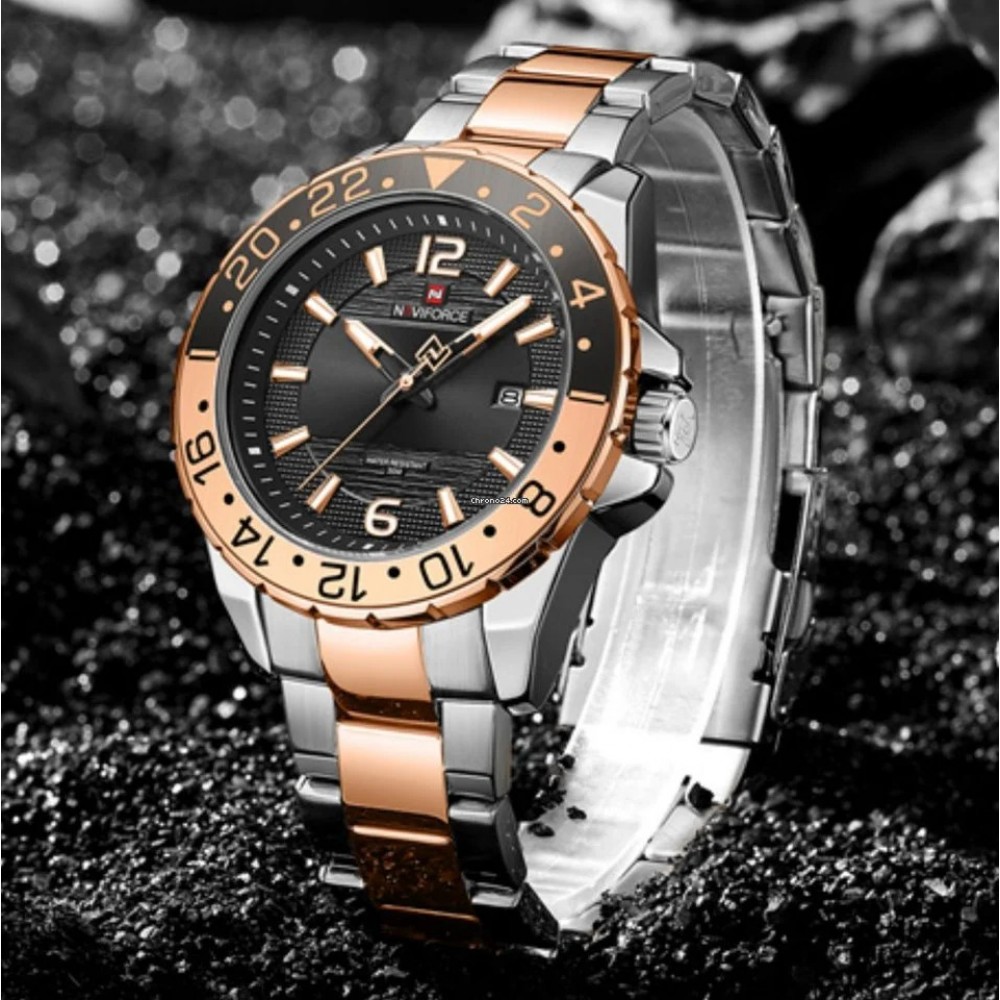 NAVIFORCE NF9192 S/Rg/b Two-tone Stainless Steel Men's Watch NAVIFORCE NF9192 S/Rg/b Two-tone Stainless Steel Men's Watch