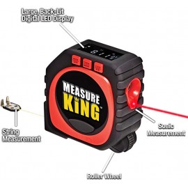 Measure King 3-in-1 Digital Tape 