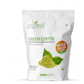 Neuherbs Unroasted Green Coffee Beans Powder - 1.2kg