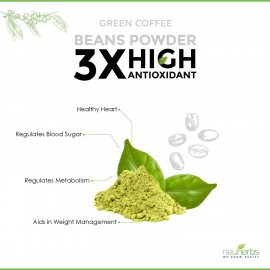 Neuherbs Unroasted Green Coffee Beans Powder - 1.2kg Neuherbs Unroasted Green Coffee Beans Powder - 1.2kg
