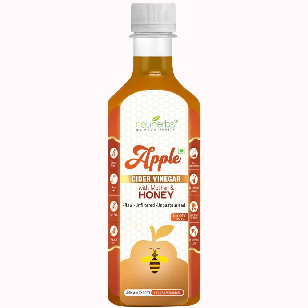 Neuherbs Apple Cider Vinegar with Mother & Honey NACVH350 - 350ml Neuherbs Apple Cider Vinegar with Mother & Honey NACVH350 - 350ml